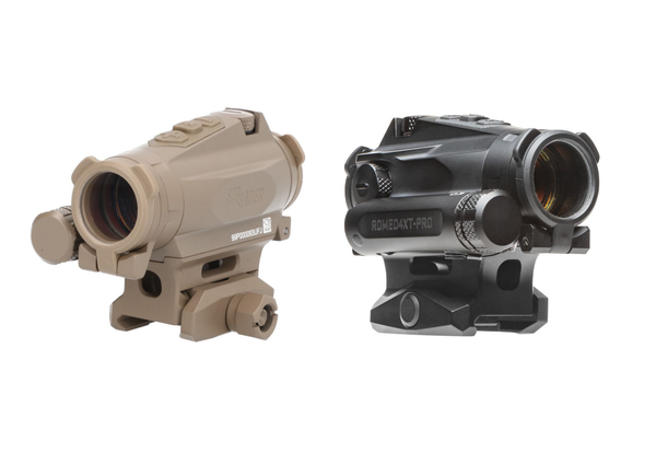 Mil-Spec Rotpunktvisier SIG SAUER ROMEO4XT-PRO 1x20 mm - Schwarz / FDE, Bild 1